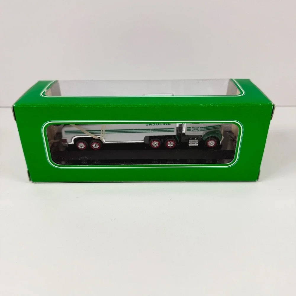 2001 Hess Miniature Racer Transport Truck Race Car New in Box Loose Racer